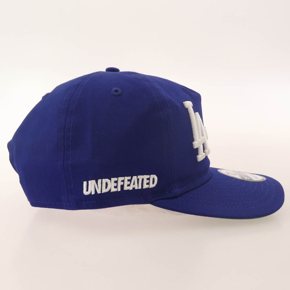 NEW ERA ニューエラ UNDEFEATED x NE x DODGERS LOGOS FITTED 19TWENTY 帽子 キャップ ブルー系 one size【新古品】【未使用】【中古】