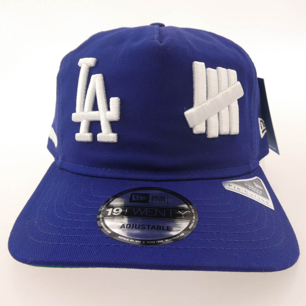 NEW ERA ニューエラ UNDEFEATED x NE x DODGERS LOGOS FITTED 19TWENTY 帽子 キャップ ブルー系 one size【新古品】【未使用】【中古】
