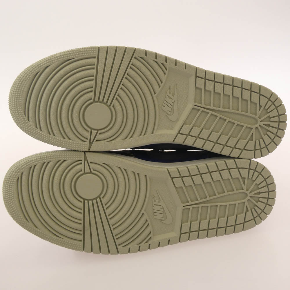 NIKE AIR JORDAN ナイキ ジョーダン × Zion Williamson ザイオン・ウィリアムソン Air Jordan 1 Low OG Voodoo Alternate AJ1 エアジョーダン ロー ブードゥーオルタネート ローカット スニーカー パープル系 28cm【新古品】【未使用】【中古】