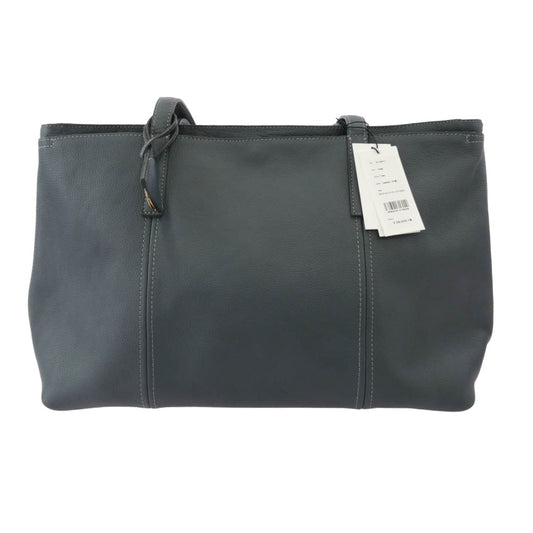 aniary アニアリ 07-02011 Shrink Leather シュリンク レザー トートバッグ グレイ グレー系【中古】