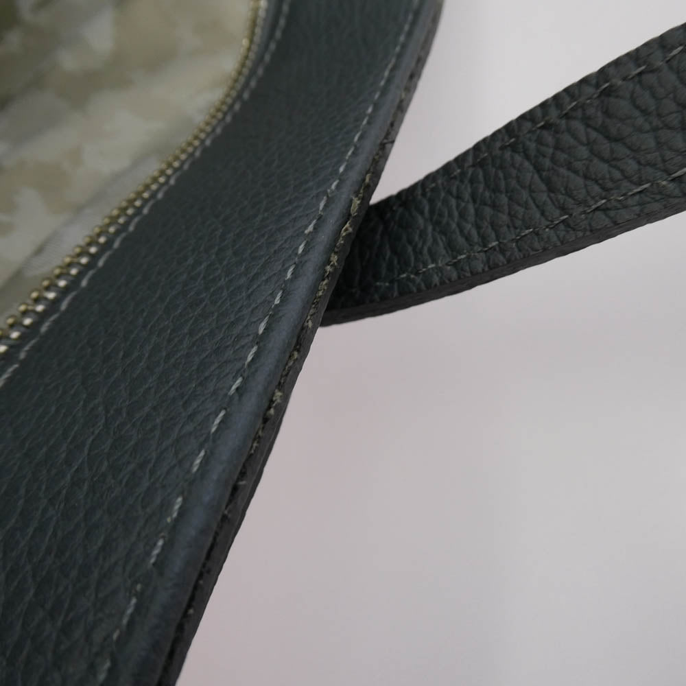aniary アニアリ 07-02011 Shrink Leather シュリンク レザー トートバッグ グレイ グレー系【中古】