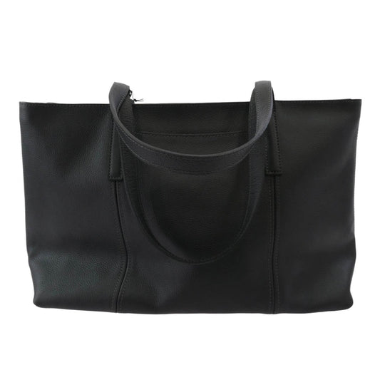 aniary アニアリ 07-02011 Shrink Leather シュリンク レザー トートバッグ チャコールグレイ チャコール系【極上美品】【中古】