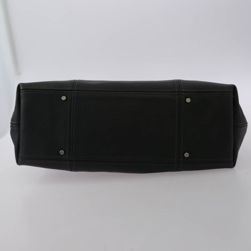 aniary アニアリ 07-02011 Shrink Leather シュリンク レザー トートバッグ チャコールグレイ チャコール系【極上美品】【中古】