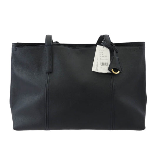 aniary アニアリ 07-02011 Shrink Leather シュリンク レザー トートバッグ ネイビー ネイビー系【極上美品】【中古】