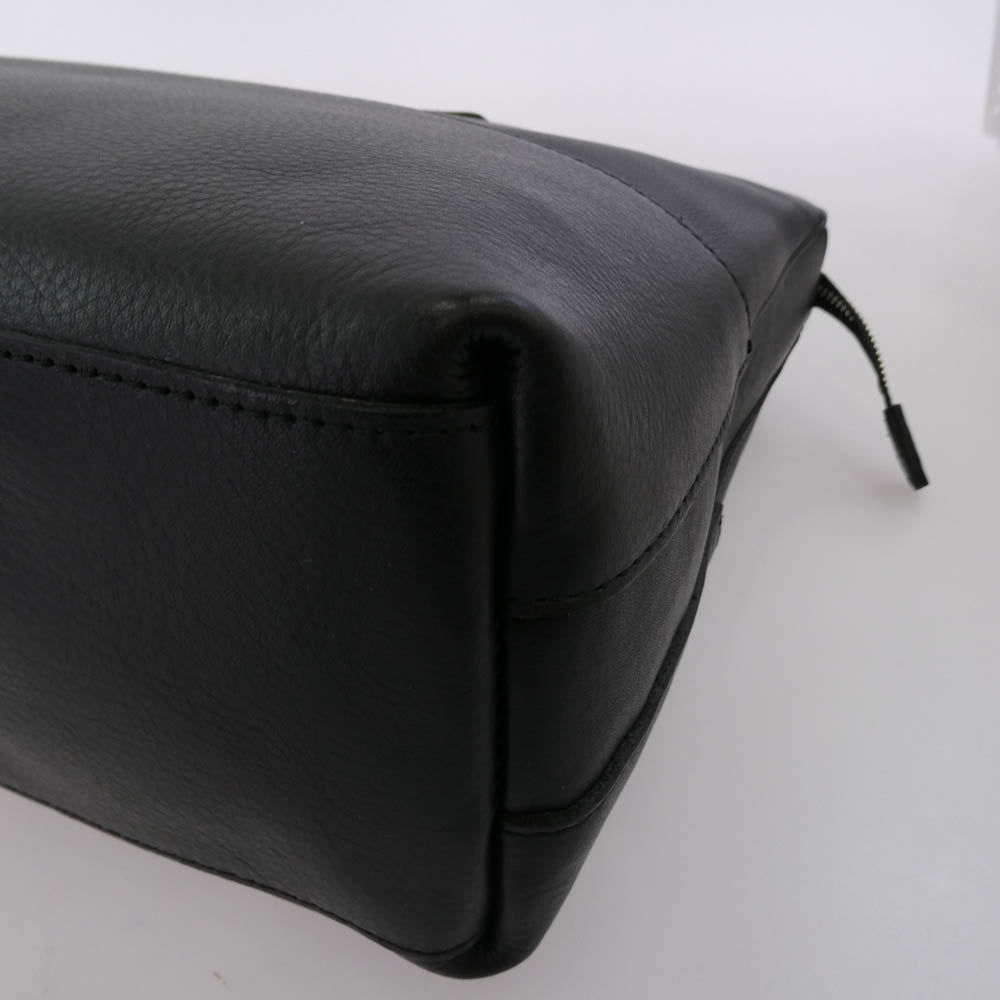 aniary アニアリ 36-02003 Artisan Leather アルティザンレザー トートバッグ ブラック ブラック系【極上美品】【中古】