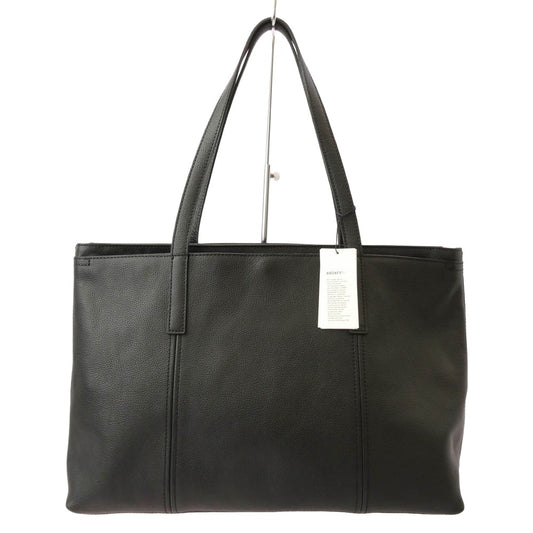 aniary アニアリ 07-02011 Shrink Leather シュリンク レザー トートバッグ ブラック ブラック系【極上美品】【中古】