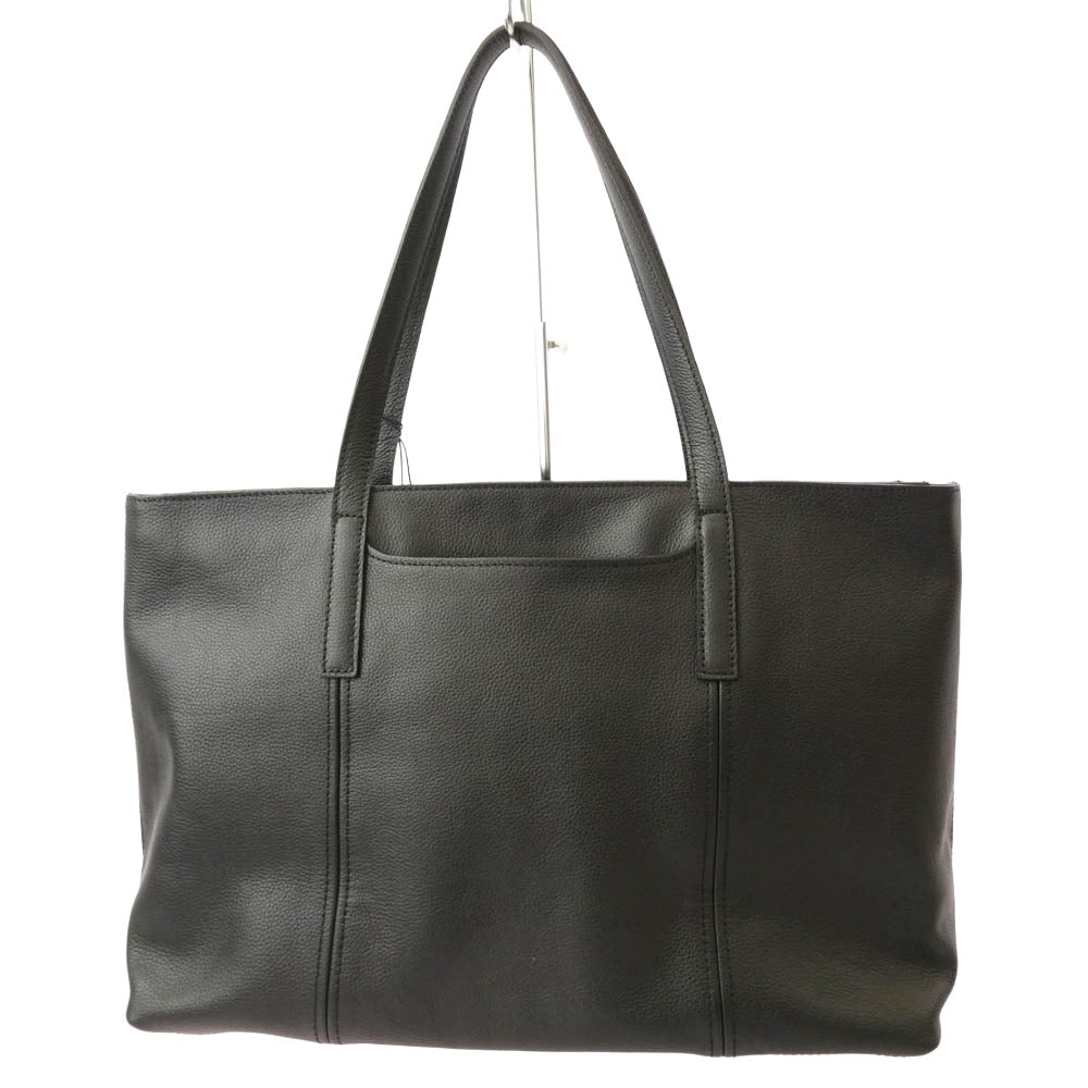 aniary アニアリ 07-02011 Shrink Leather シュリンク レザー トートバッグ ブラック ブラック系【極上美品】【中古】