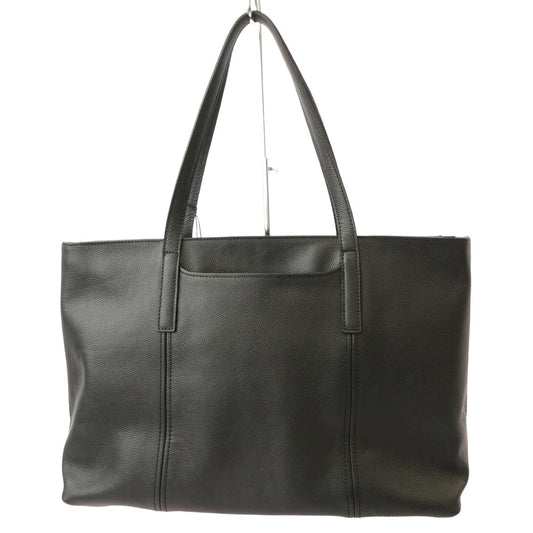 aniary アニアリ 07-02011 Shrink Leather シュリンク レザー トートバッグ ブラック ブラック系【極上美品】【中古】