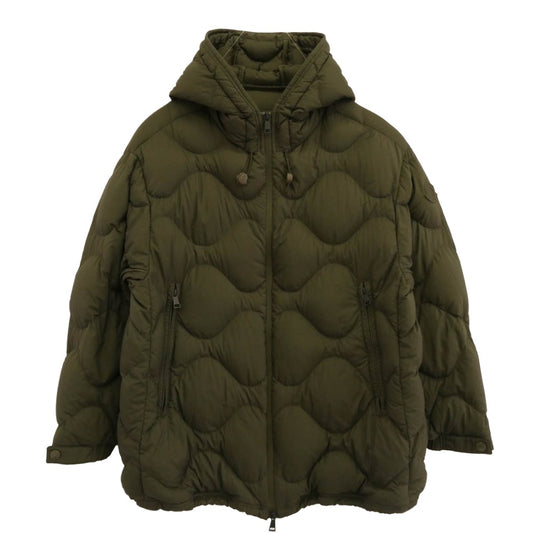 MONCLER モンクレール 21AW G20931A00082 LEPTURUS レプトゥルス キルティング ダウン ジャケット モスグリーン系 1【中古】