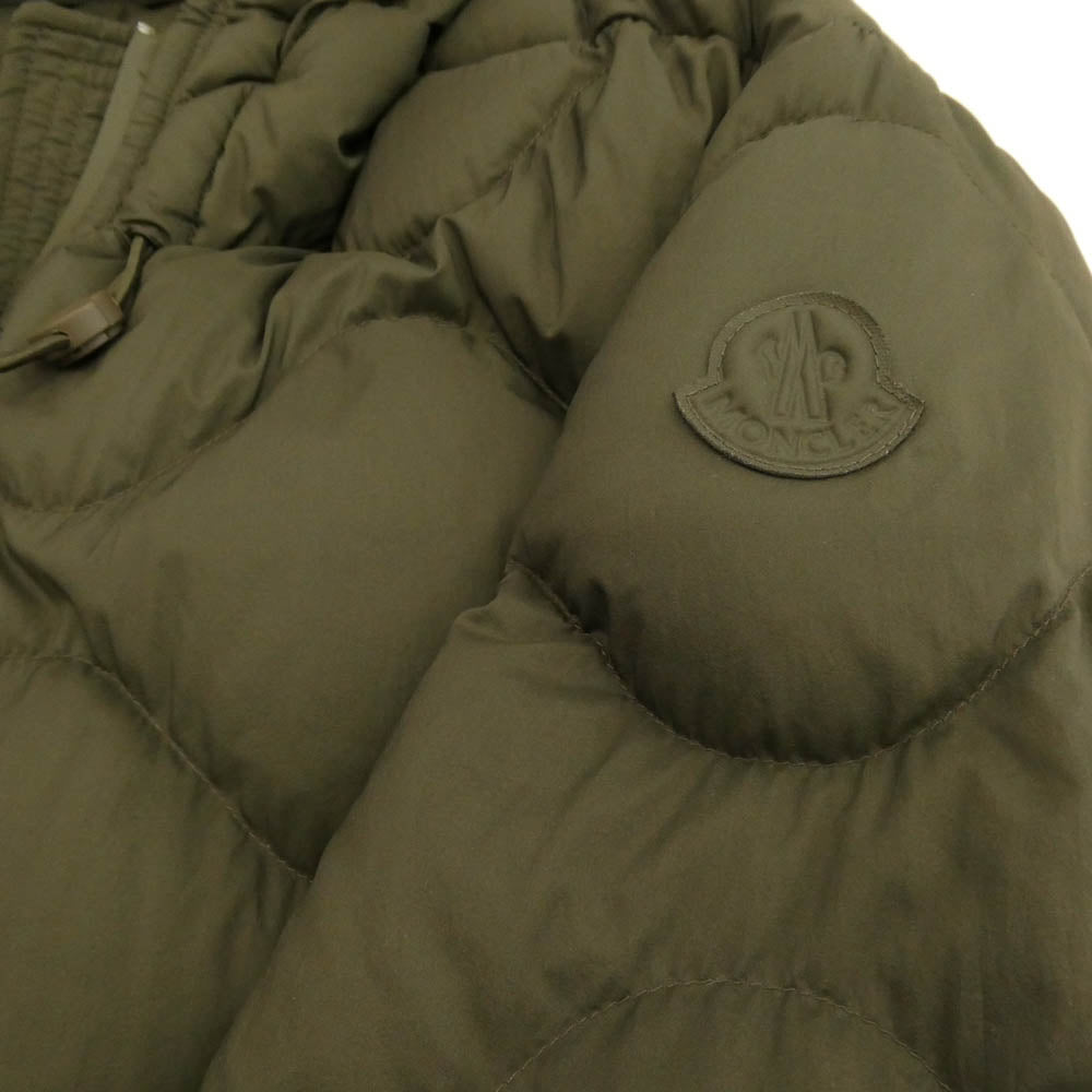 MONCLER モンクレール 21AW G20931A00082 LEPTURUS レプトゥルス キルティング ダウン ジャケット モスグリーン系 1【中古】