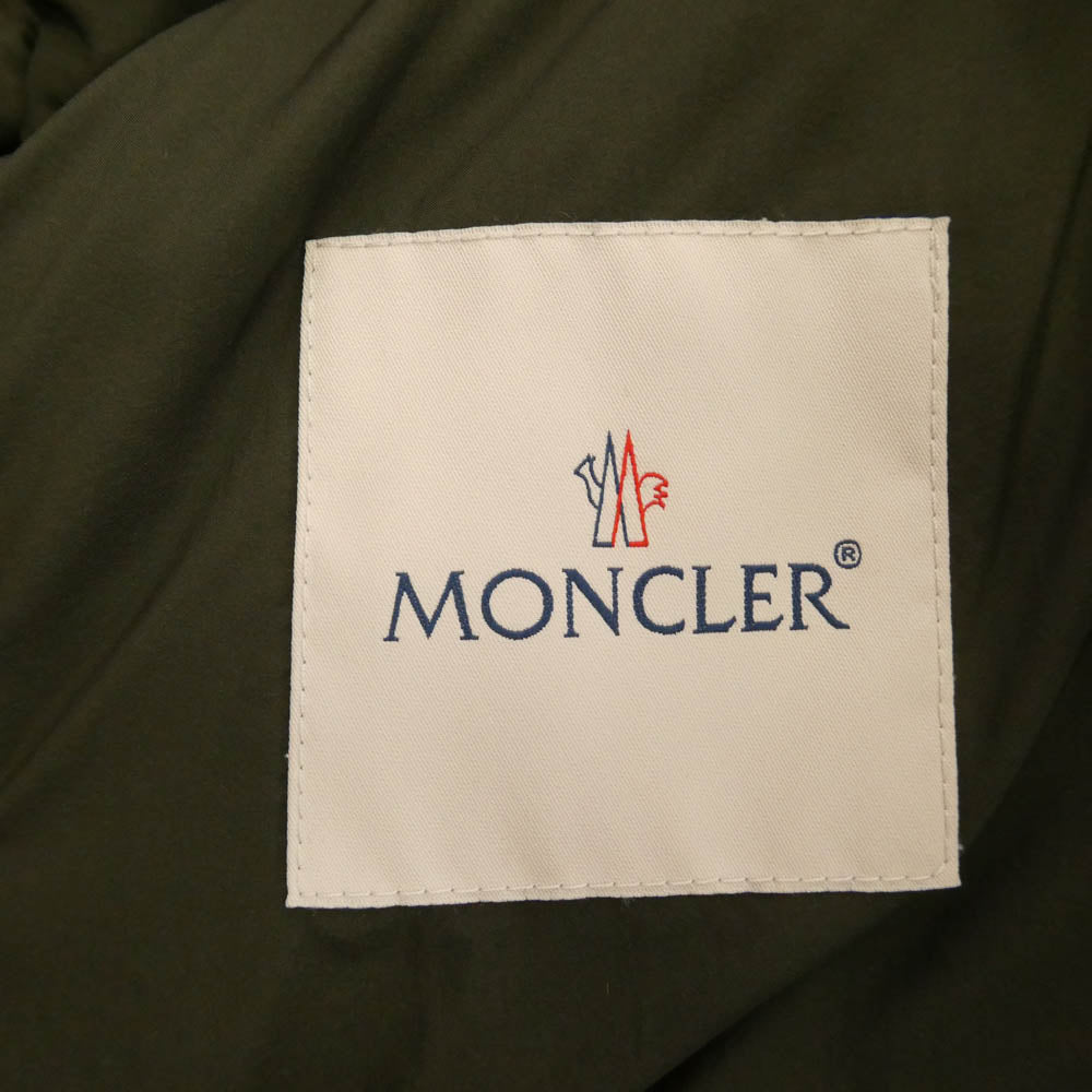 MONCLER モンクレール 21AW G20931A00082 LEPTURUS レプトゥルス キルティング ダウン ジャケット モスグリーン系 1【中古】