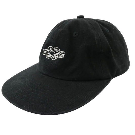 デイドリーム Knot Hat ovy ノット ハット ロープ ロゴ刺繍 コットン ツイル キャップ ブラック系【中古】