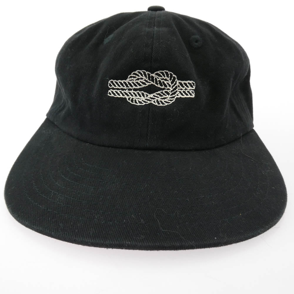デイドリーム Knot Hat ovy ノット ハット ロープ ロゴ刺繍 コットン ツイル キャップ ブラック系【中古】