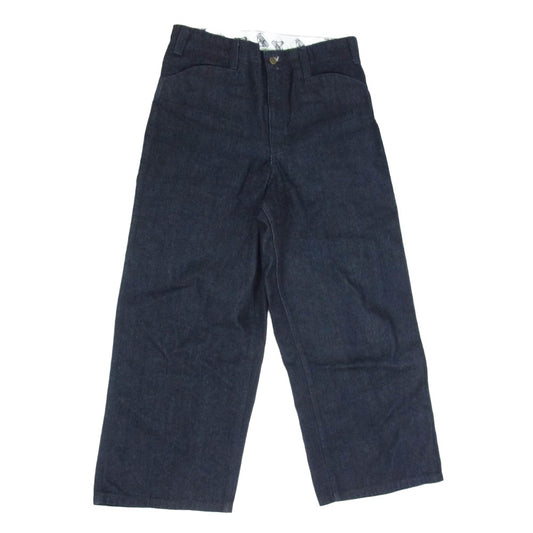 BEN DAVIS ベンデイビス GORILLA CUT ゴリラカット ワイド バギー デニム パンツ インディゴブルー系 32【中古】