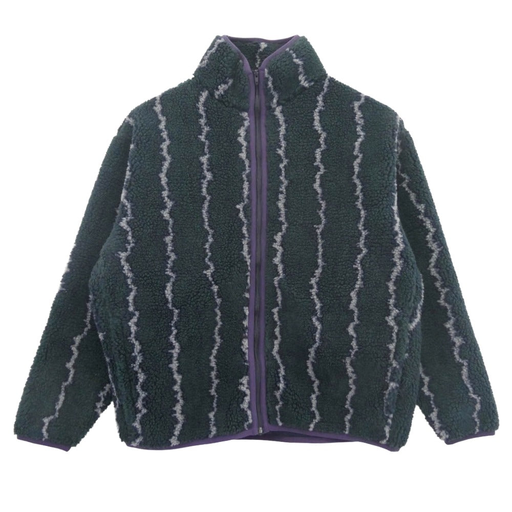 ダン Thunder Fleece Jacket サンダー フリース ボア ジャケット ブルゾン グリーン系 S【中古】