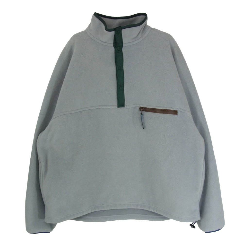 L.L.Bean エルエルビーン 3475-3037 Solon Fleece Pullover プルオーバー フリース ジャケット ブルゾン グレー系 L【中古】