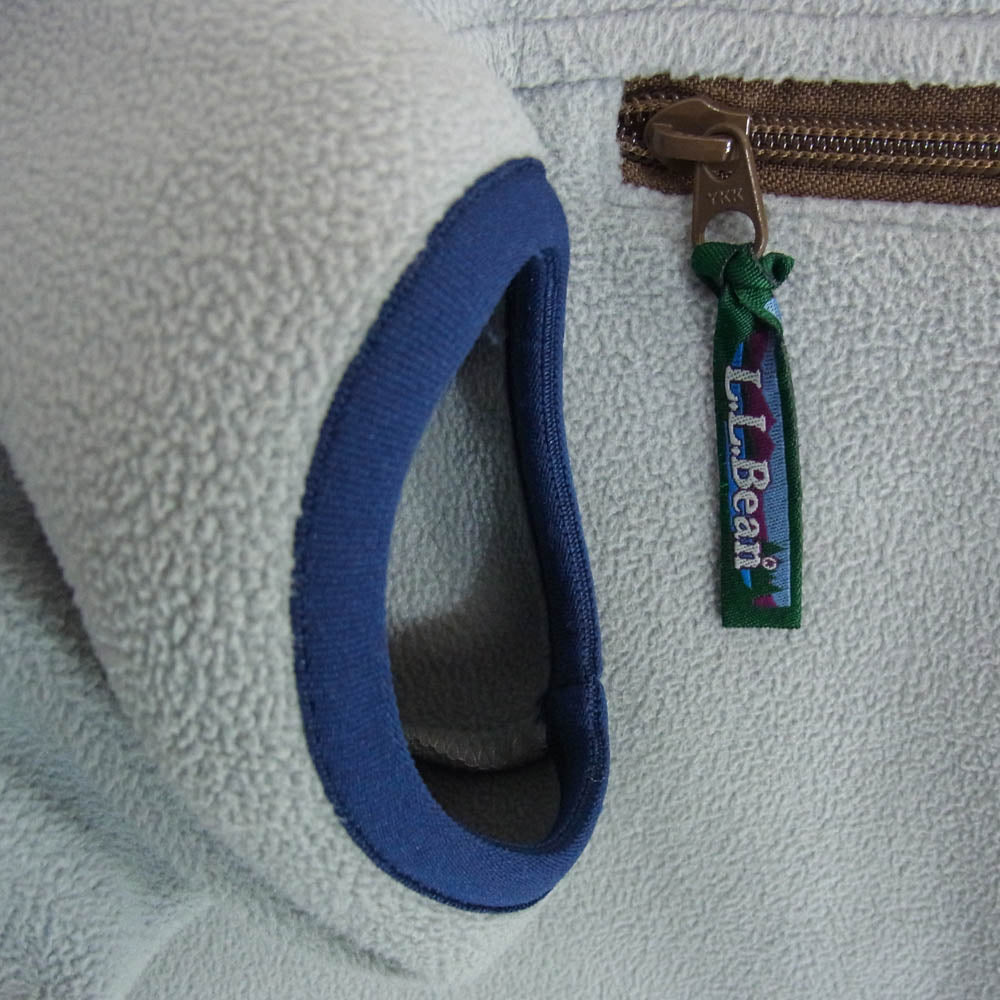 L.L.Bean エルエルビーン 3475-3037 Solon Fleece Pullover プルオーバー フリース ジャケット ブルゾン グレー系 L【中古】