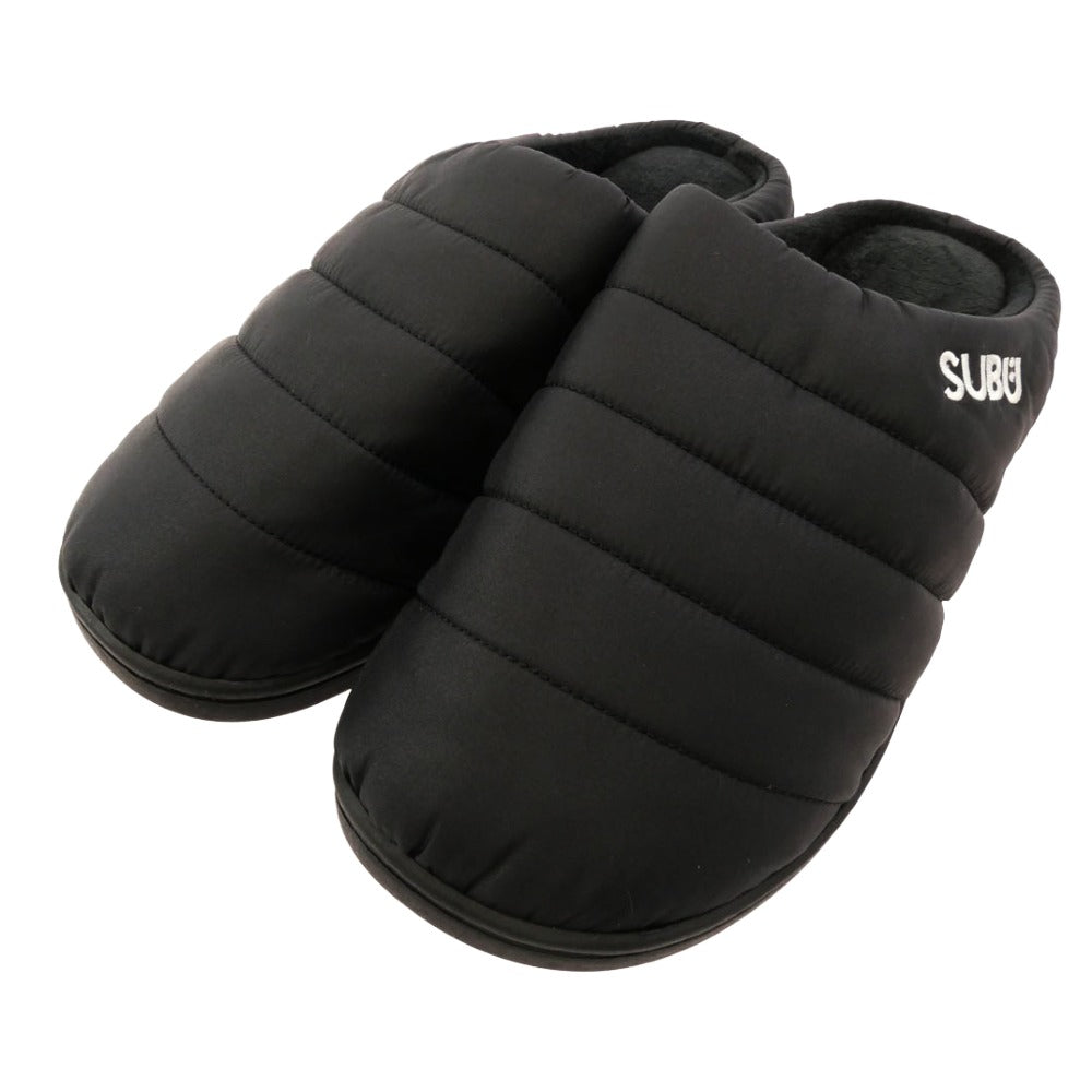 スブ SB-133 モックシューズ スリッパ サンダル ブラック系 26-27.5cm【新古品】【未使用】【中古】