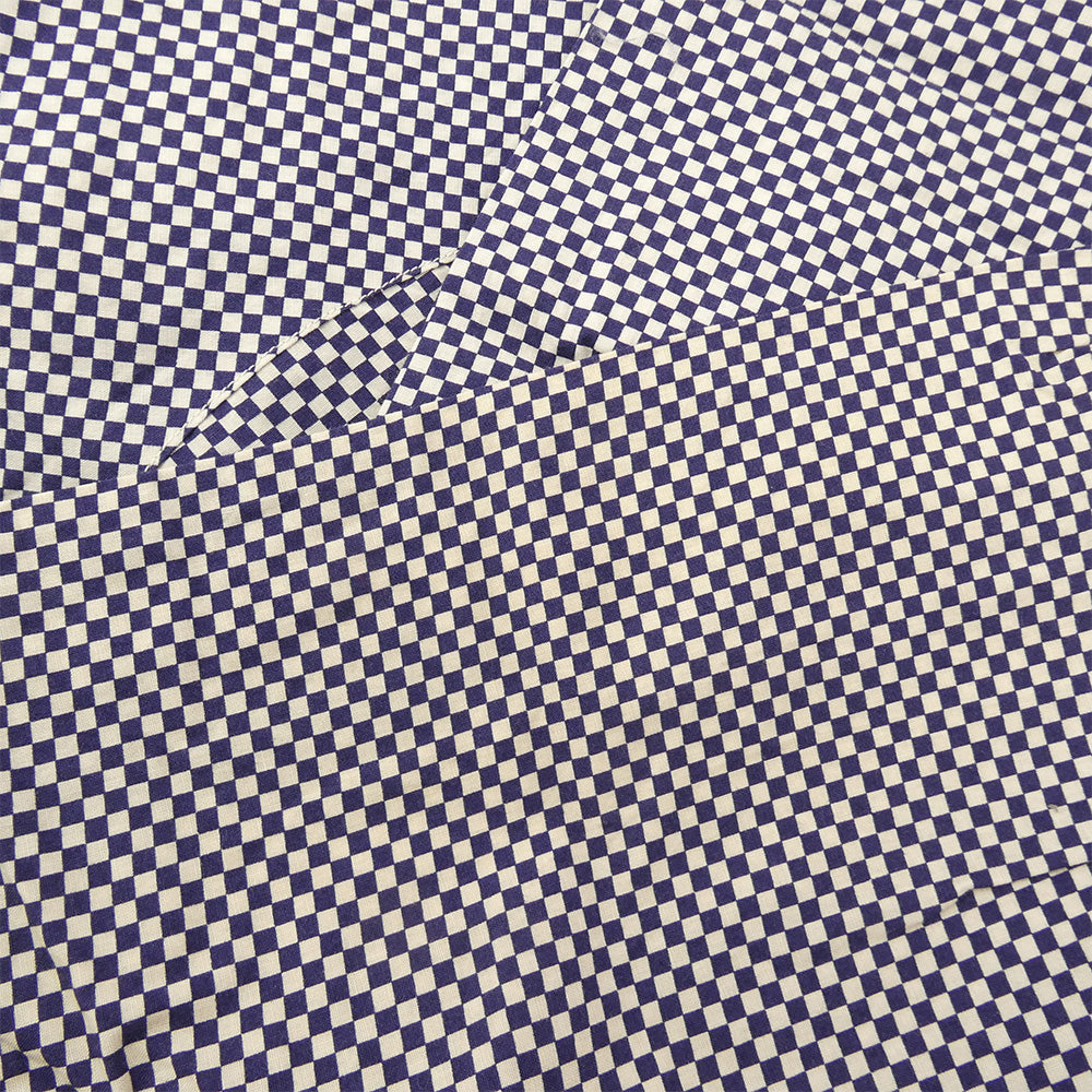 TENDERLOIN テンダーロイン T-SADDLEMAN SHT L/S B チェッカー柄 サドルマン 長袖 ウエスタンシャツ ブルー系 ネイビー系 M【中古】