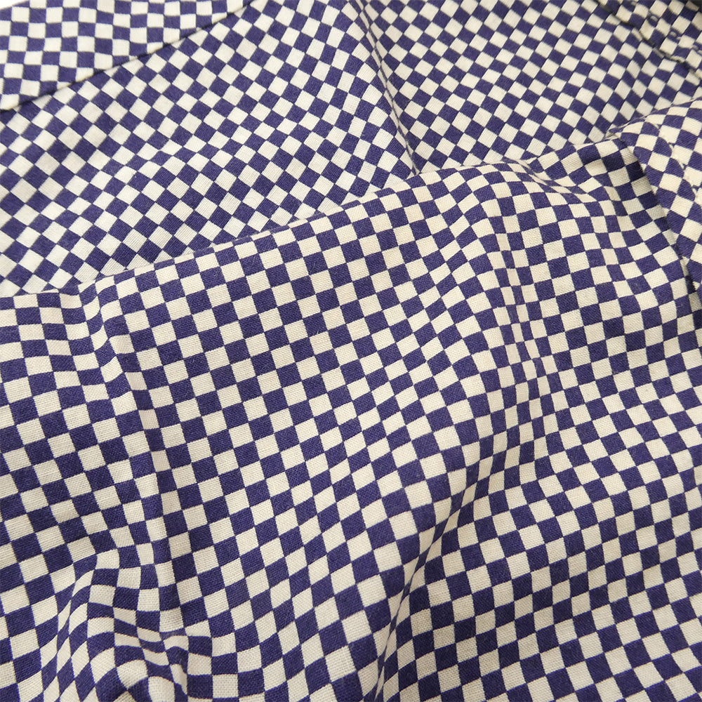 TENDERLOIN テンダーロイン T-SADDLEMAN SHT L/S B チェッカー柄 サドルマン 長袖 ウエスタンシャツ ブルー系 ネイビー系 M【中古】