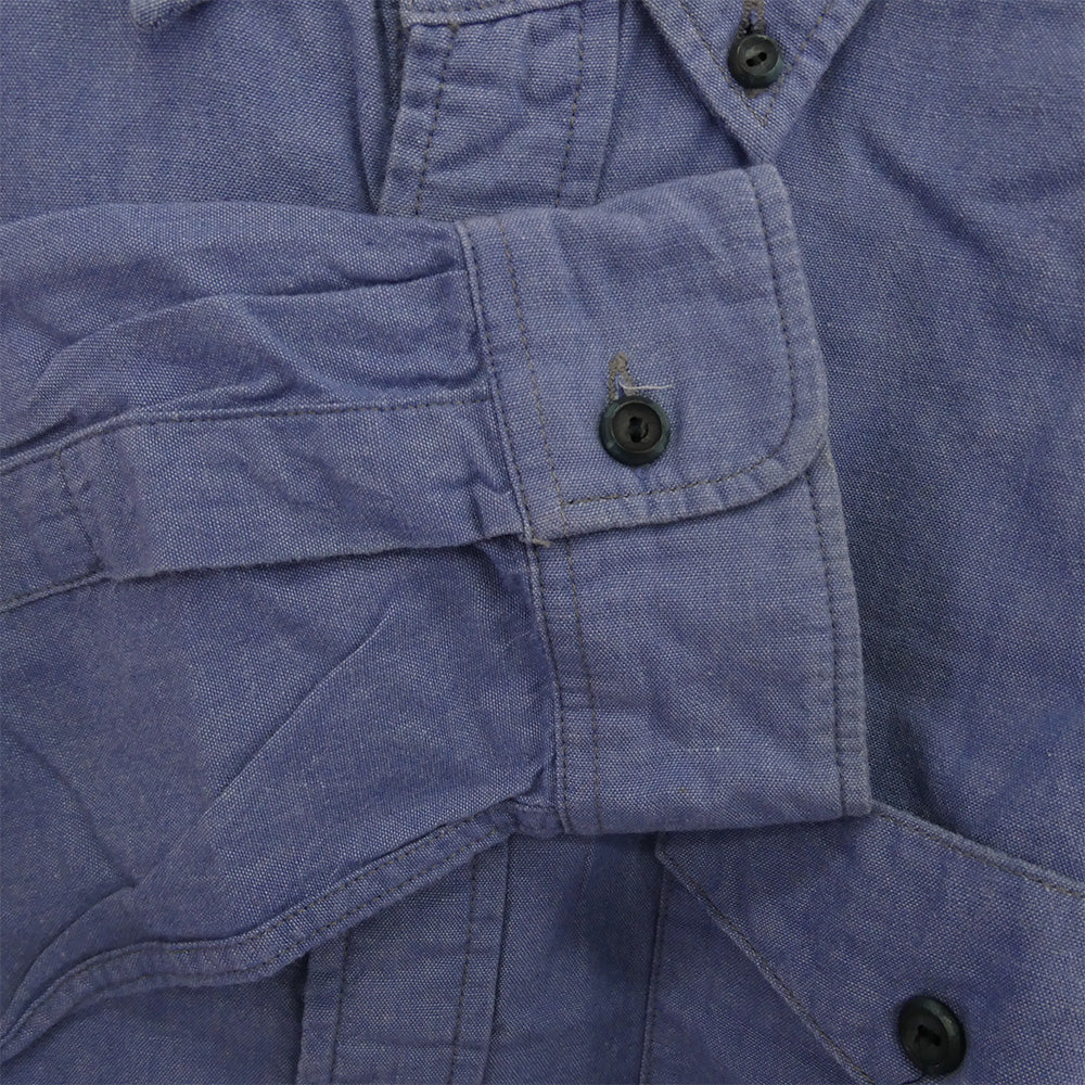 TENDERLOIN テンダーロイン T-CHAMBLEY SHT BD ボタンダウン 長袖 シャンブレーシャツ ライトブルー系 M【中古】