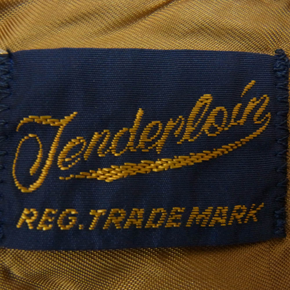 TENDERLOIN テンダーロイン T-WOOL SHT P ブロックチェック ウール 長袖 オープンカラーシャツ オリーブ グリーン系 M【中古】