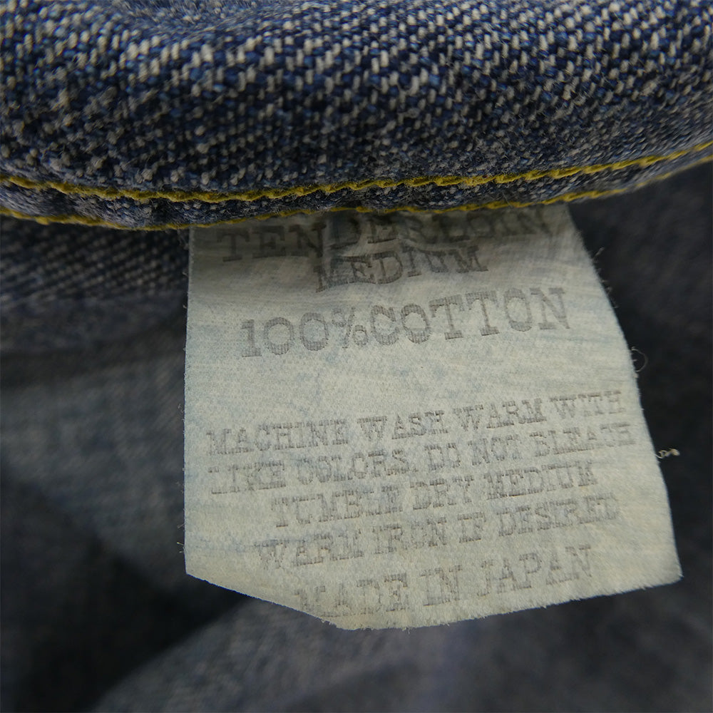TENDERLOIN テンダーロイン T-SADDLEMAN DENIM SHT S/S WASH サドルマン 半袖 デニム ウエスタンシャツ インディゴブルー系 M【中古】