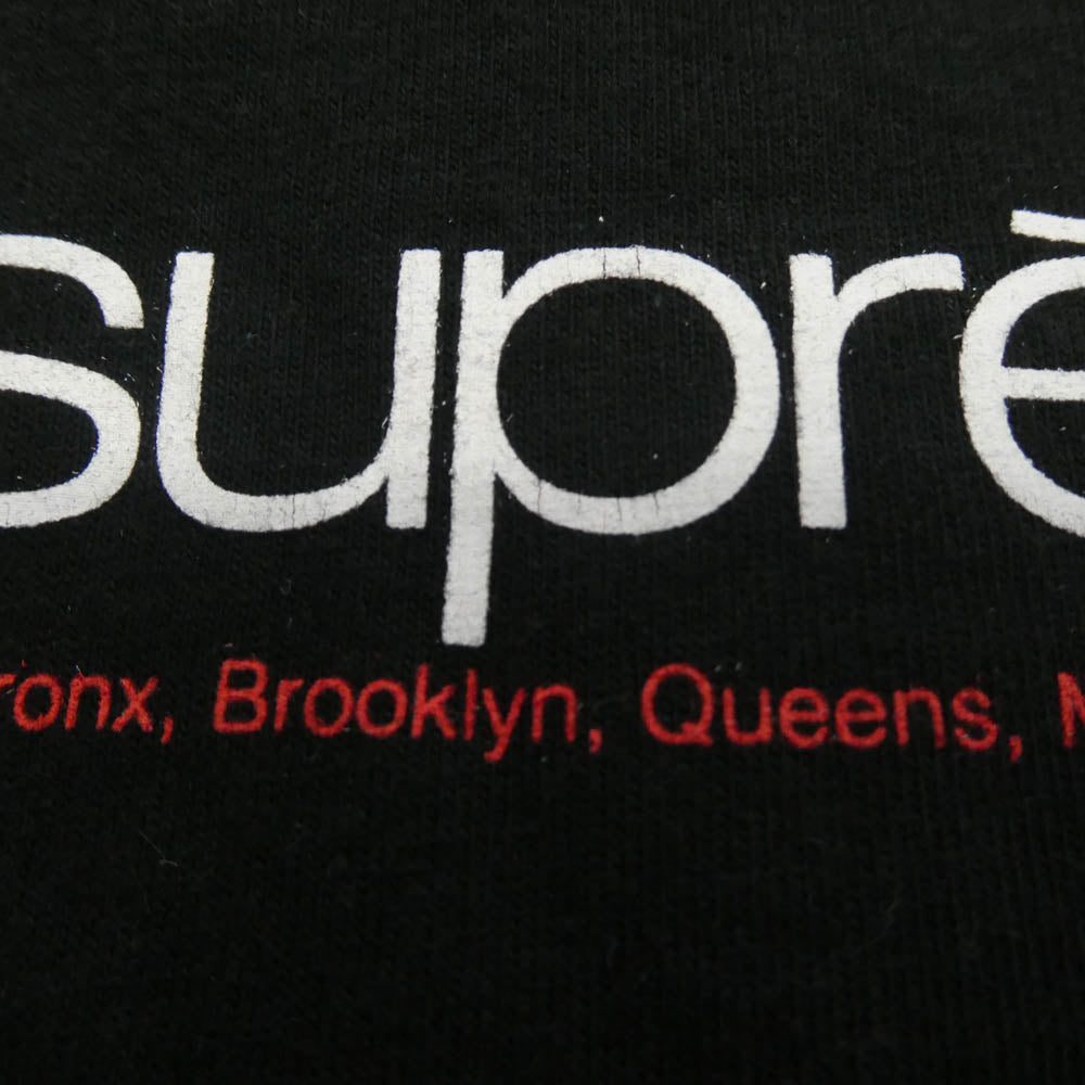 Supreme シュプリーム 21SS Five Boroughs Tee ロゴ 半袖 Tシャツ ブラック ブラック系 S【中古】