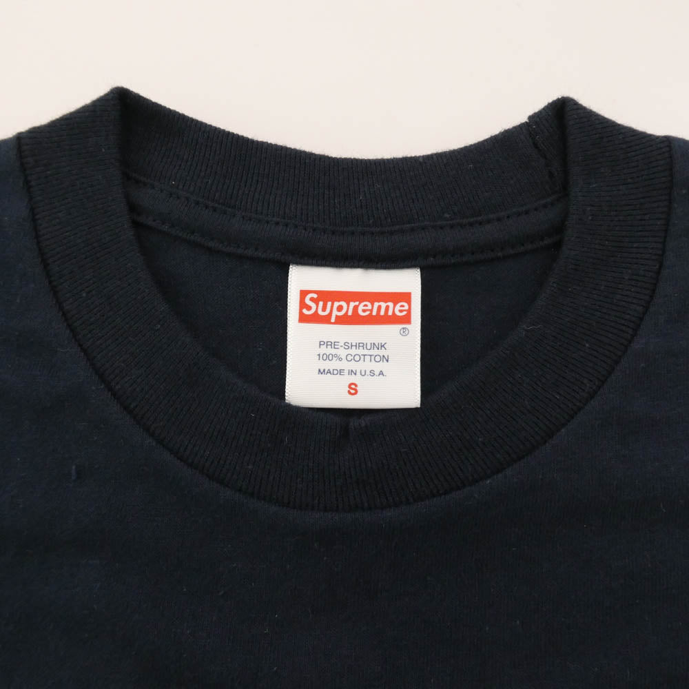 Supreme シュプリーム 21SS Five Boroughs Tee ロゴ 半袖 Tシャツ ネイビー ネイビー系 S【中古】