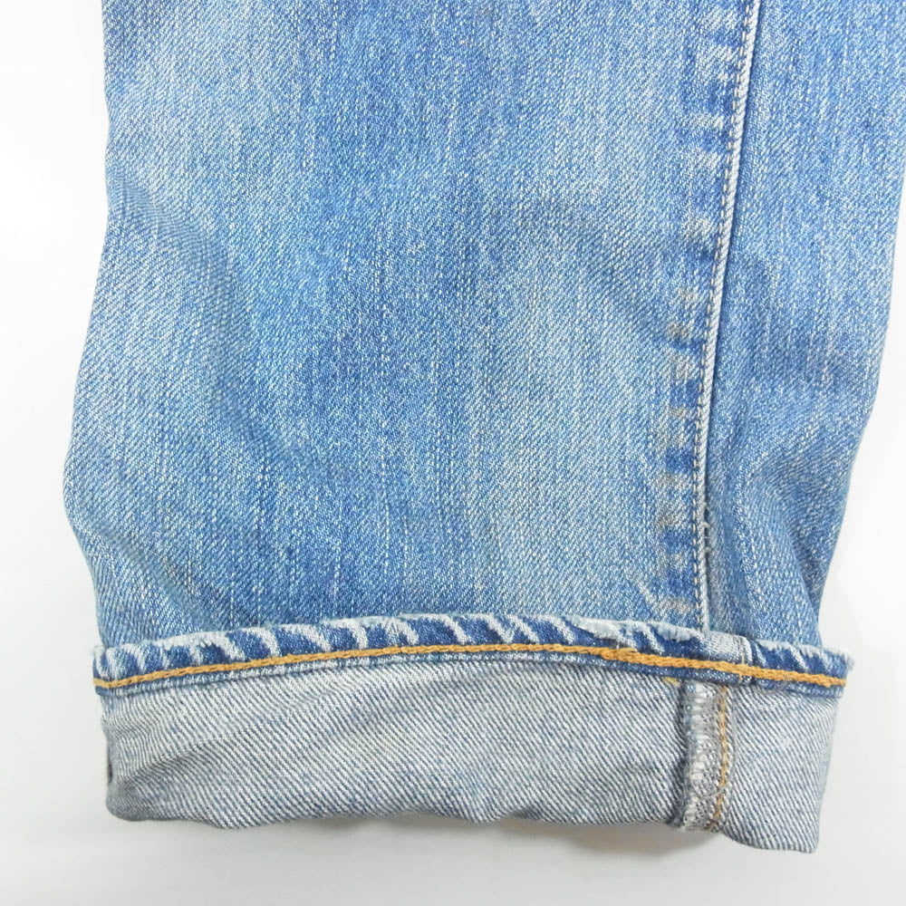 HYSTERIC GLAMOUR ヒステリックグラマー SP加工 小窓 リメイク ダメージ加工 ボタンフライ デニム パンツ インディゴブルー系 30【中古】