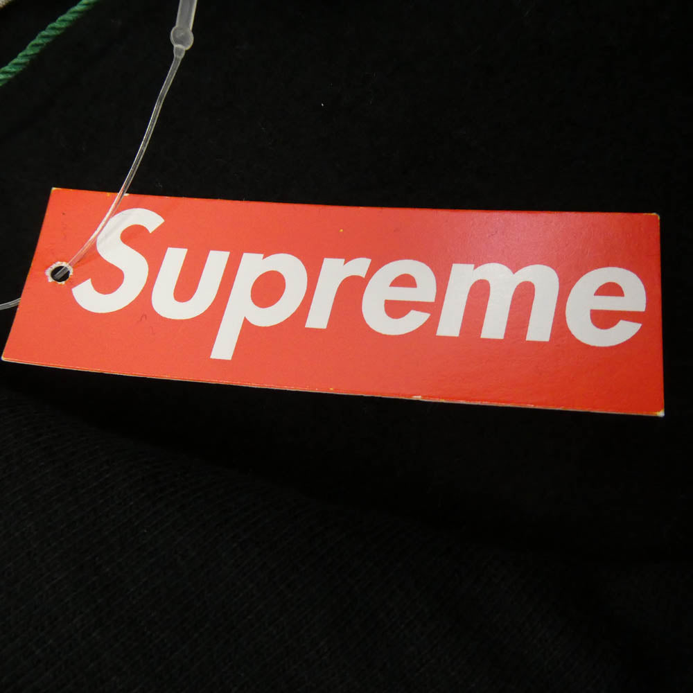 Supreme シュプリーム 18AW COMME des GARCONS SHIRT Split Box Logo Hooded Sweatshirt コムデギャルソン ロゴ プリント プルオーバー フーディー ブラック系 L【極上美品】【中古】