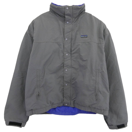 patagonia パタゴニア 28321 80S SHELLED SYNCHILA JACKET シェルド シンチラ ジャケット ナイロン フリース ジャケット グレー系 XL【中古】