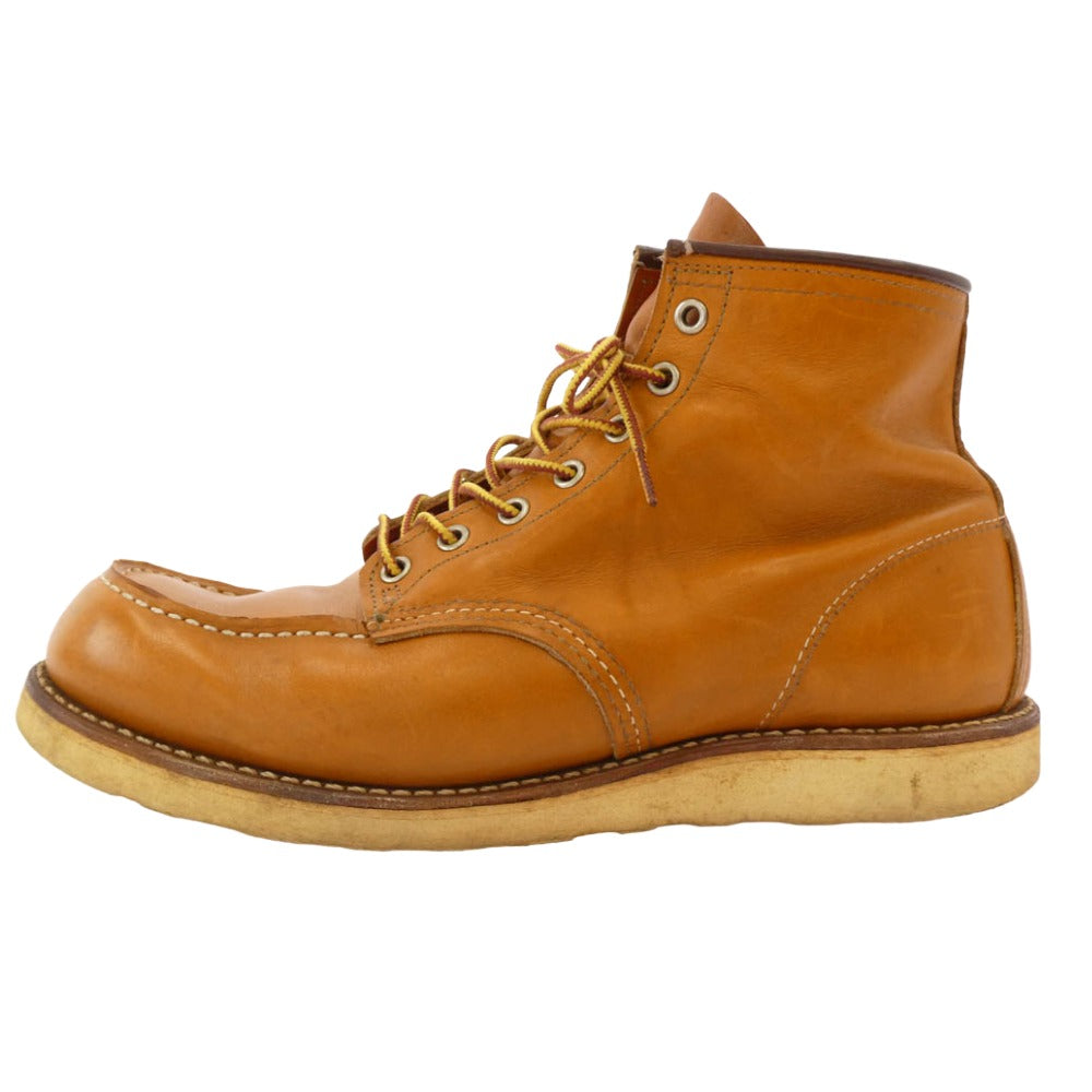 RED WING レッドウィング 9875 6-inch CLASSIC MOC TOE インチ クラシック モック トゥ IRISH SETTER アイリッシュ セッター 復刻犬タグ ブーツ ブラウン系 27.5cm【中古】