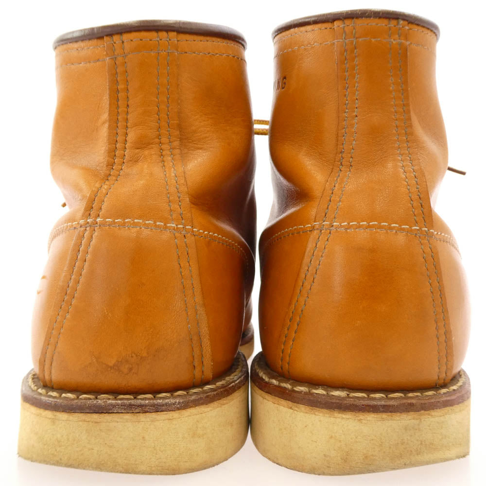 RED WING レッドウィング 9875 6-inch CLASSIC MOC TOE インチ クラシック モック トゥ IRISH SETTER アイリッシュ セッター 復刻犬タグ ブーツ ブラウン系 27.5cm【中古】