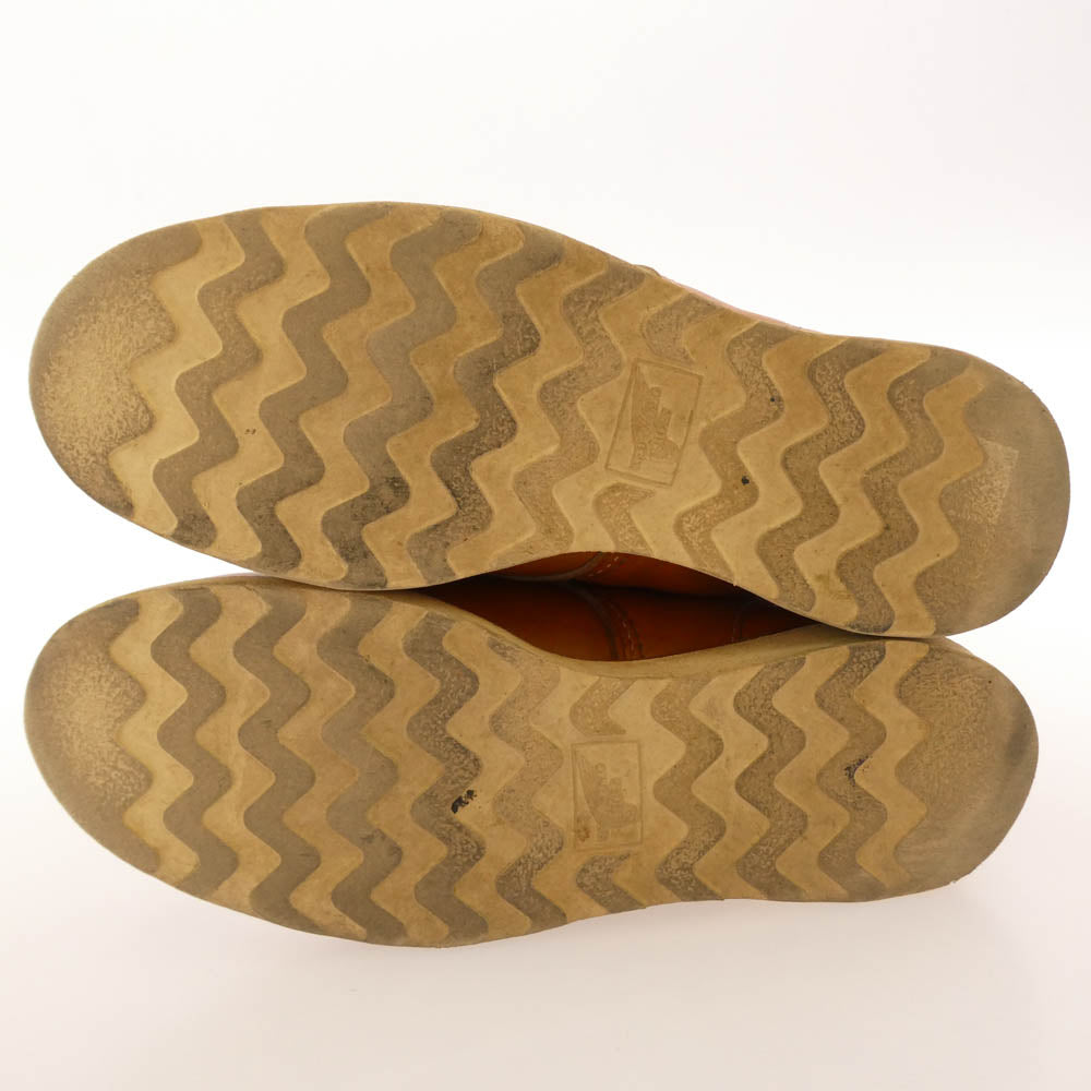 RED WING レッドウィング 9875 6-inch CLASSIC MOC TOE インチ クラシック モック トゥ IRISH SETTER アイリッシュ セッター 復刻犬タグ ブーツ ブラウン系 27.5cm【中古】