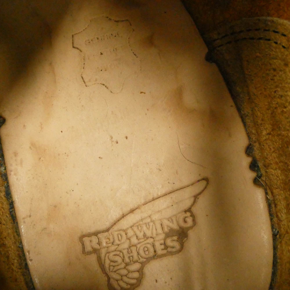 RED WING レッドウィング 9875 6-inch CLASSIC MOC TOE インチ クラシック モック トゥ IRISH SETTER アイリッシュ セッター 復刻犬タグ ブーツ ブラウン系 27.5cm【中古】