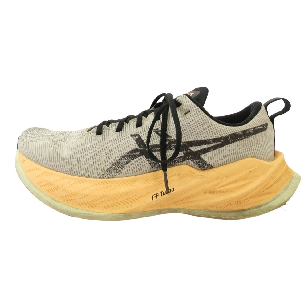 asics アシックス SUPERBLAST スーパーブラスト ランニングシューズ スニーカー オレンジ系 グレー系 26.5cm【中古】