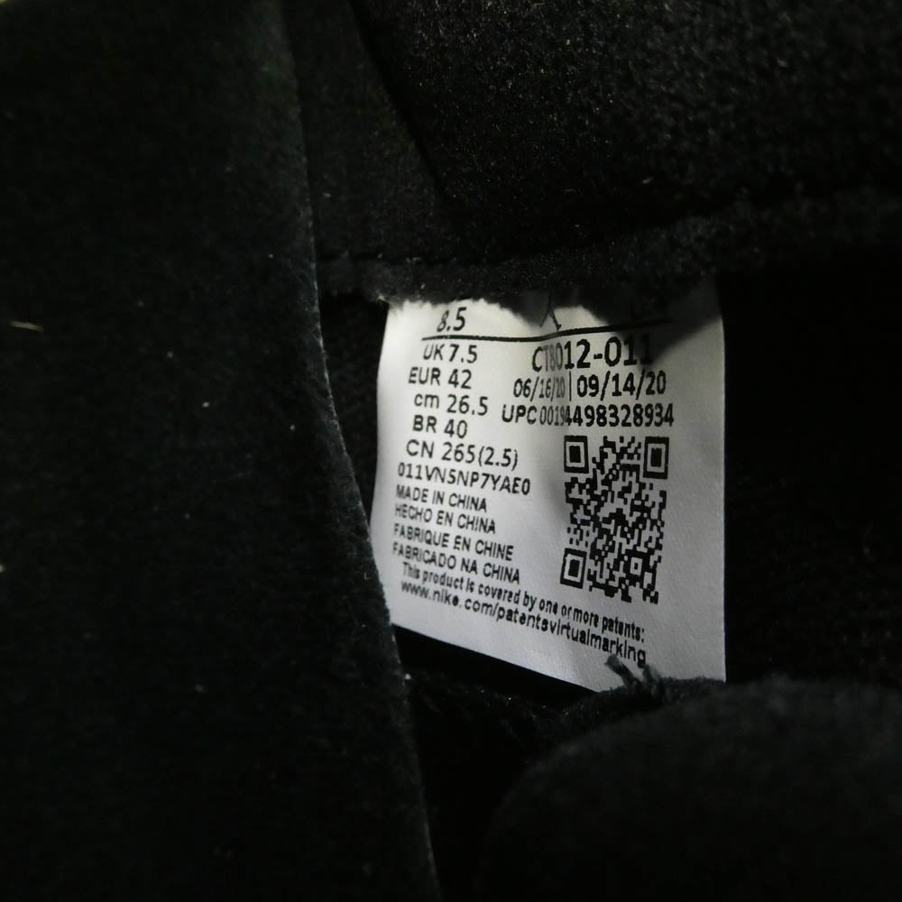 NIKE ナイキ CT8012-011 AIR JORDAN 11 RETRO JUBILEE エア ジョーダン レトロ ジュビリー スニーカー ブラック系 26.5 cm【極上美品】【中古】