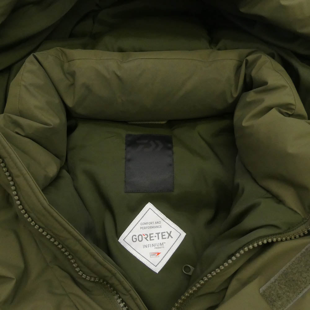 DAIWA PIER39 ダイワピア 21AW BW-15021W GORE-TEX INFINIUM EXPEDITION DOWN JACKET ゴアテックス インフィニウム エクスペディション ダウンジャケット カーキ系 M【中古】