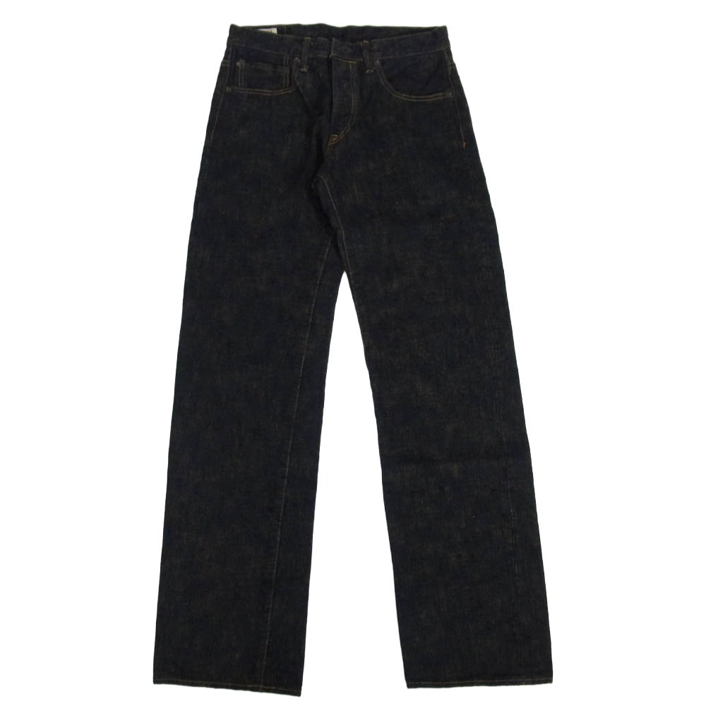 ONI DENIM 鬼デニム ONI 277-Bumpy 黄土色製品染め 17oz バンピー デニム パンツ W31 インディゴブルー系 31【新古品】【未使用】【中古】