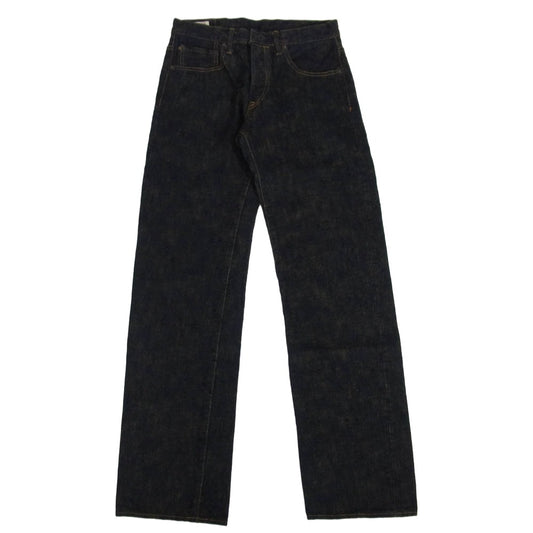 ONI DENIM 鬼デニム ONI 277-Bumpy 黄土色製品染め 17oz バンピー デニム パンツ W31 インディゴブルー系 31【新古品】【未使用】【中古】