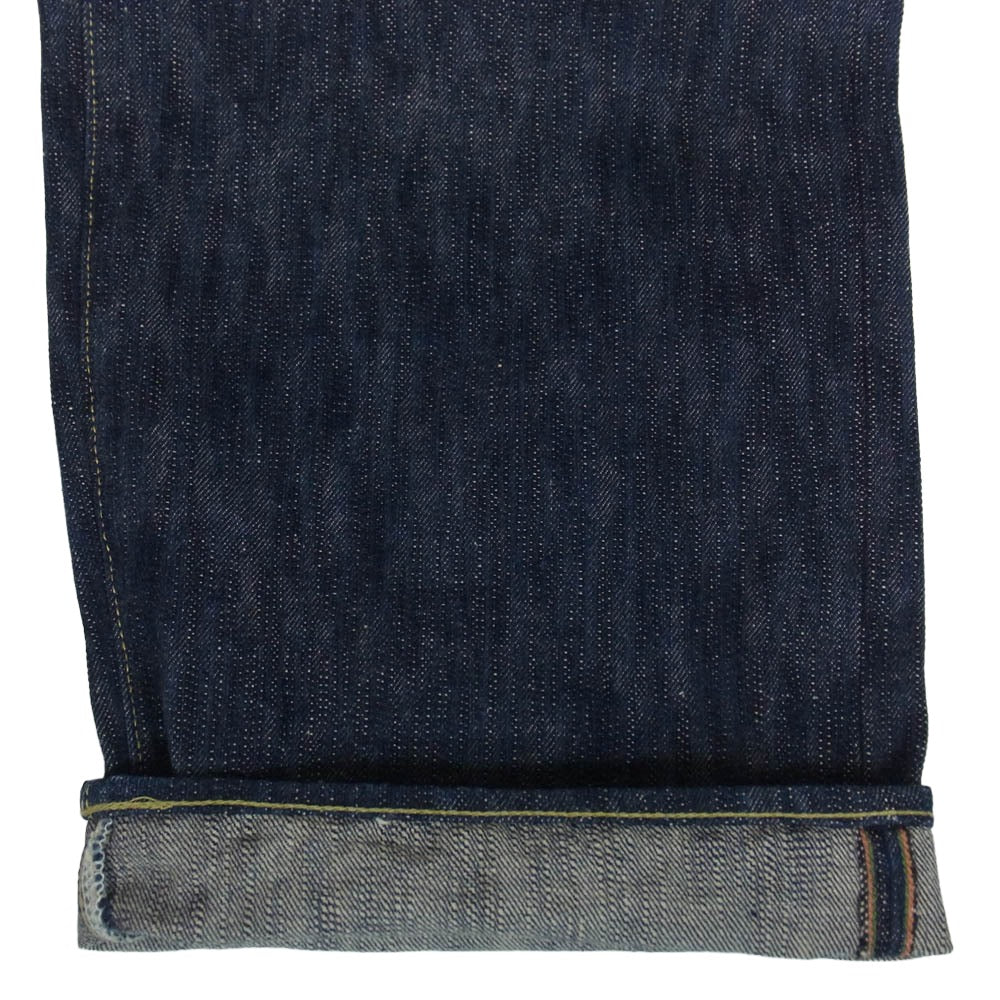 ONI DENIM 鬼デニム ONI 200-鬼KASE 16oz Wide Straight 枷 かせ染め ワイドストレート デニム パンツ インディゴブルー系 34【極上美品】【中古】