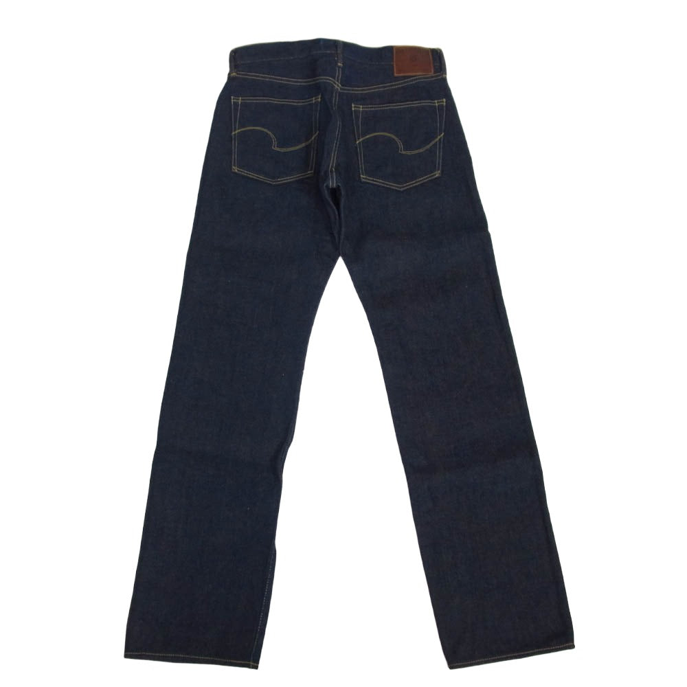 ONI DENIM 鬼デニム ONI 288ZR-LBR 20oz シークレットデニム 緯糸ライトブラウン ジーンズ デニムパンツ インディゴブルー系 34【極上美品】【中古】