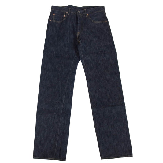 ONI DENIM 鬼デニム ONI 270-鬼KASE 16oz Natural Indigo ONIKASE New Regular Straight 枷 かせ染め レギュラー ストレート デニム パンツ インディゴブルー系 32【極上美品】【中古】