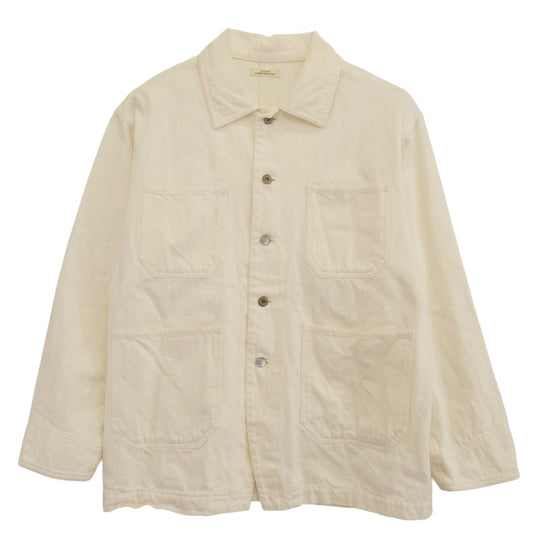 Rick Owens リックオウエンス 25AW RU02E1237-DKDEG FOGPOCKET OUTERSHIRT フォグポケット アウターシャツ デニム ジャケット ダークネイビー系 インディゴブルー系 38 48【美品】【中古】
