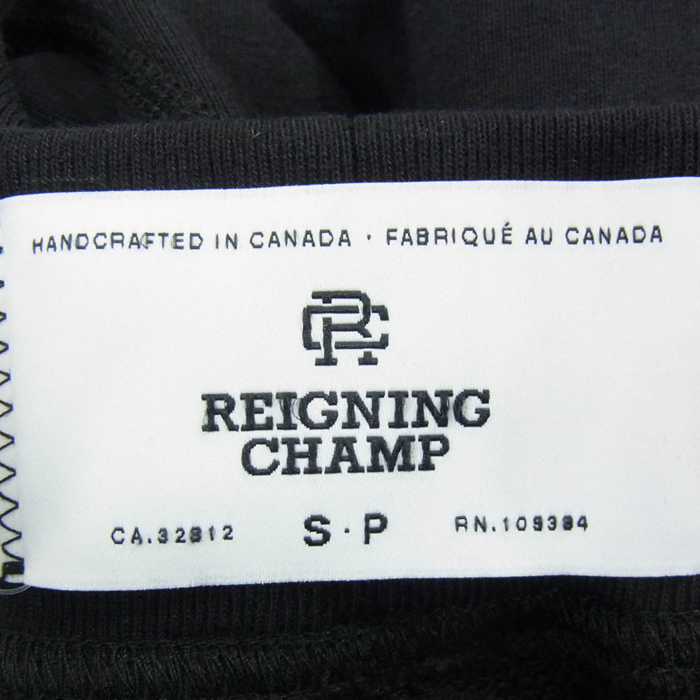 REIGNING CHAMP レイニングチャンプ イージー ジョガー パンツ ブラック系 S【中古】