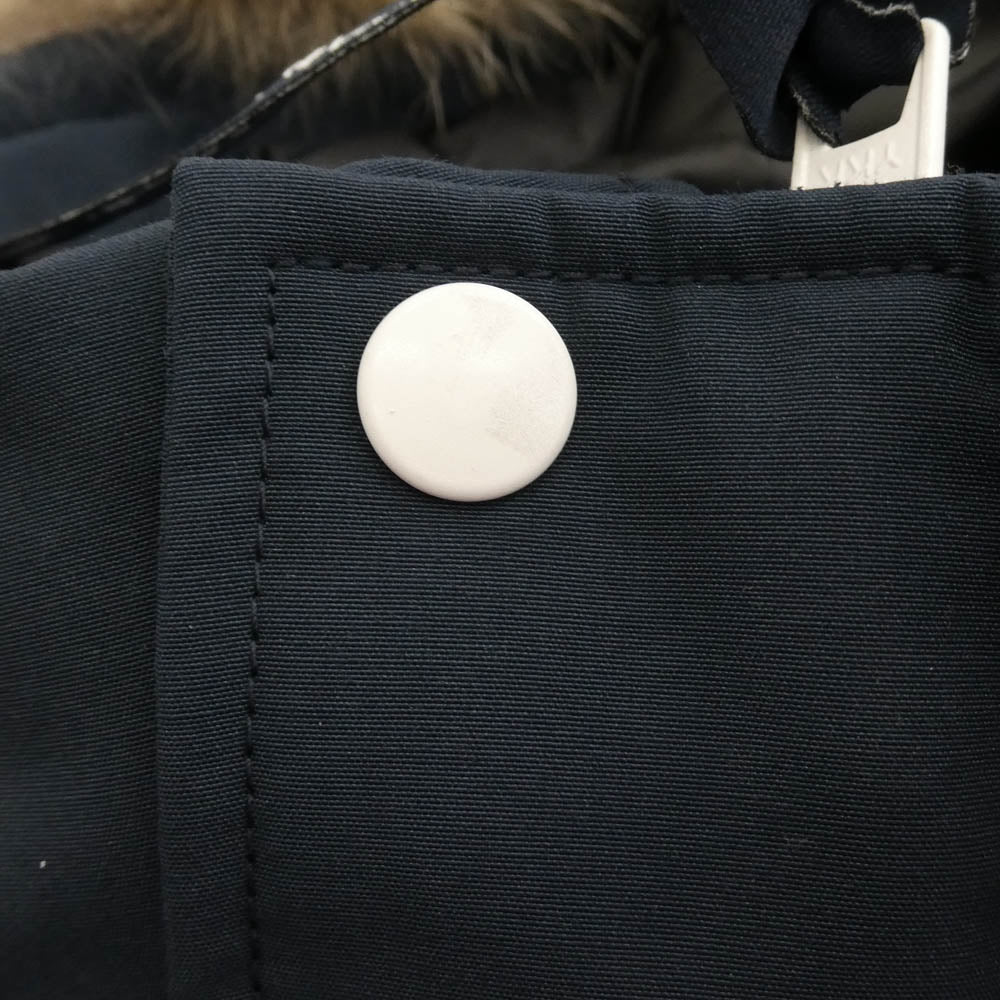 CANADA GOOSE カナダグース 4550MB MAITLAND PARKA メイトランド パーカ ダウン ジャケット ブラック系 XS【中古】