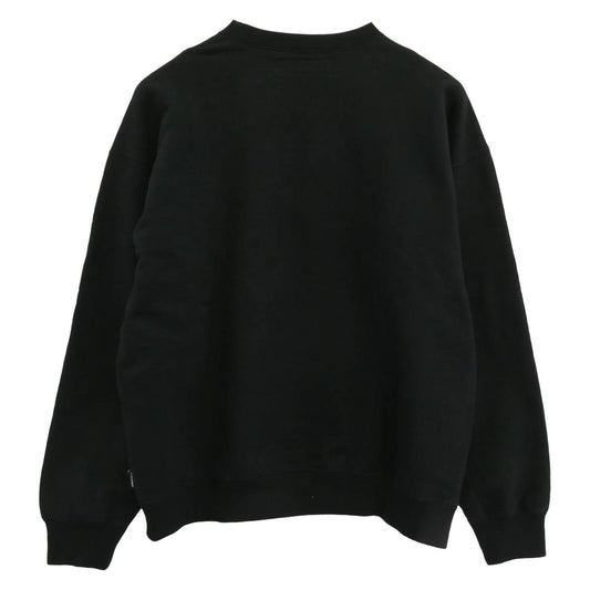 NEIGHBORHOOD ネイバーフッド 241FPNH-CSM01 PLAIN SWEAT SHIRT LS プレーン スウェット シャツ ロゴ刺繍 プルオーバー スウェット ブラック系 M【中古】