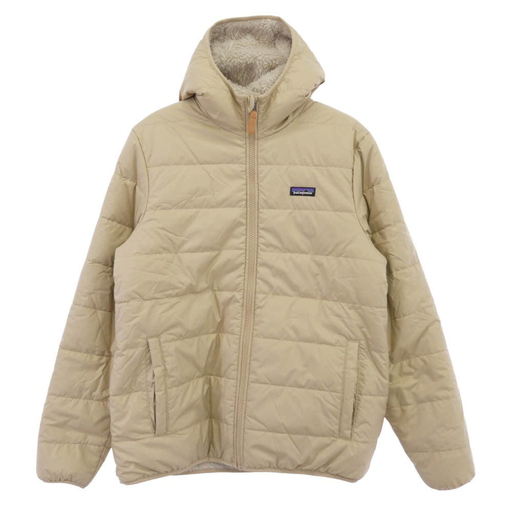 patagonia パタゴニア 23AW STY68095 Rready Freddy Hoody リバーシブル レディ フレディ フーディ フリース ジャケット ベージュ系 XXL【中古】