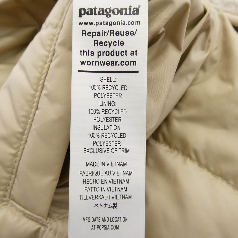 patagonia パタゴニア 23AW STY68095 Rready Freddy Hoody リバーシブル レディ フレディ フーディ フリース ジャケット ベージュ系 XXL【中古】